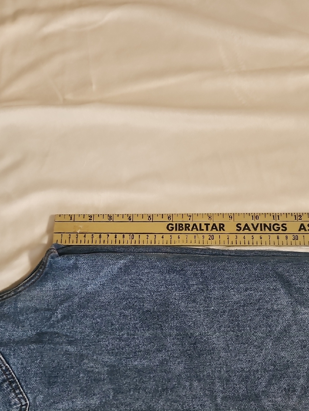 Kut from the Kloth Two-Tone Dark and Medium Blue High-Rise Jeans And Wide Leg - Picture 8 of 11